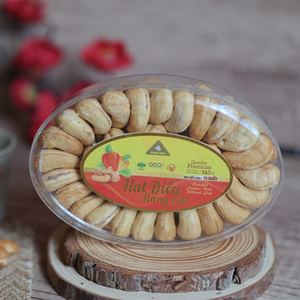 Noix de cajou grillées décortiquées de qualité supérieure biologique du Vietnam 163g W180 Boîte cadeau ovale - Approvisionnement direct en usine Exportation du Vietnam - Product Image 6