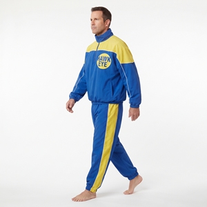 ชุดแจ็คเก็ตและกางเกงวอร์มลำลองไนลอนสำหรับผู้ชาย - Product Image 2