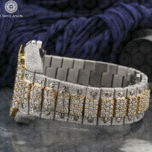Reloj de Lujo para Hombre Charm Jewells, Caja de Acero Inoxidable, Bisel con Diamantes, Movimiento Mecánico, Esfera de 38 mm, Resistente al Agua 10 Bar - Product Image 4
