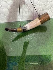 Cuerno de guerra vikingo antiguo, cuerno de buey auténtico, cuerno para tocar con cinturón de cuero (16-18 pulgadas), estilo Boromir, cuerno de Gondor - Product Image 4