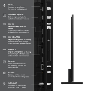 ทีวี Neo QLED 8K QN900F ซีรีส์ ขนาด 65 นิ้ว, Vision AI, มินิ LED สมาร์ททีวี (รุ่นปี 2025, 65QN900F) Neo Quantum HDR 8K Pro - Product Image 4