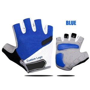 Guantes Deportivos Unisex Baratos, Medios Dedos, Acolchados en la Palma, Recubiertos de Poliuretano, Transpirables, Resistentes al Desgaste, con Cierre de Velcro - Product Image 6