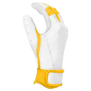 Guantes de bateo de béisbol Lever, de puño corto, con agarre de cuero suave para un uso cómodo LBBSC-0042 - Product Image 3
