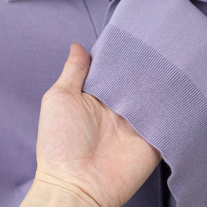 Camiseta Polo de Manga Corta con Cuello en V para Hombre, Ecológica, de Spandex/Poliéster, 220g, de Buena Calidad, Casual, Venta al Por Mayor/Personalizada de Fábrica - Product Image 3