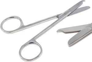 กรรไกรตัดไหมสเปนเซอร์คุณภาพดีที่สุด ผลิตจากสแตนเลส สำหรับการผ่าตัดและการเย็บแผล อุปกรณ์ทางการแพทย์ - Product Image 3