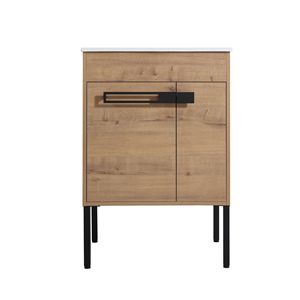 24 pollici Freestanding bagno di conversione flottante opzionale 24*18-00324IMO-1(KD-imballaggio) con armadio incluso - Product Image 1