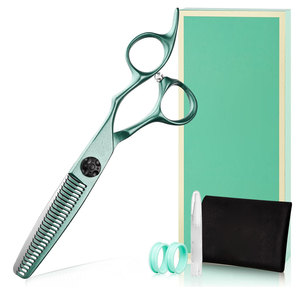 Ciseaux à effiler antidérapants en acier inoxydable – Ciseaux de haute qualité pour barbier, pour droitiers - Product Image 1