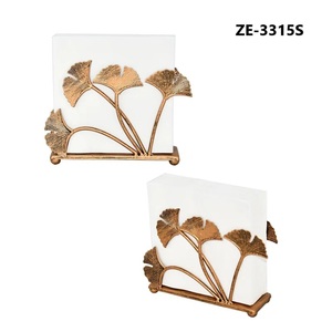 ที่ใส่กระดาษเช็ดปากโลหะทำมือสำหรับตกแต่ง โต๊ะอาหารสุดหรู ผลิตโดย Zahid Exports - Product Image 4
