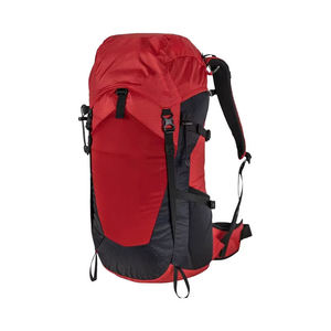 Sac à dos de randonnée rouge pour l'extérieur, résistant à l'eau, en nylon Ripstop, sac de trekking, sac de camping - Product Image 3