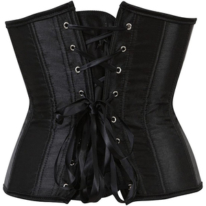 <b>Leather</b> Genuine Medium Control <b>Corset</b> <b>Top</b> for Women Plus Size Under Bust with Waist Logo Eco-Friendly Breathable Soft Fabric - Product Image 5