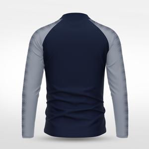 Chaqueta Deportiva Impermeable para Hombre, con Cierre de 1/4, Sublimada, con Parches, de Nailon y Poliéster, Ligera, para Deportes al Aire Libre y Ropa Urbana, Venta al Por Mayor - Product Image 4