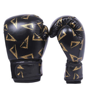 Guantes de Boxeo Profesionales de Piel Sintética Transpirable de Alta Calidad, Personalizados con Logotipo y Color, para Exteriores - Product Image 1