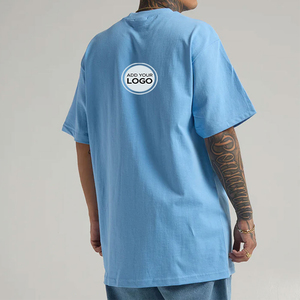 เสื้อยืดวินเทจสีซีดแบบขายส่ง ผ้าคอตตอนหวี 100% เนื้อหนา ทรงโอเวอร์ไซส์ แบบเรียบ - Product Image 1