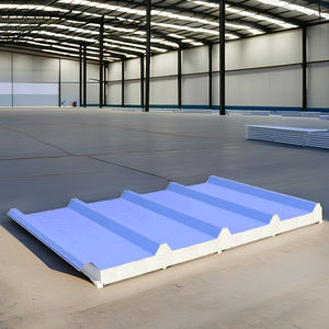 Panneau sandwich PIR écologique et ignifuge, solution murale intérieure moderne pour salles blanches, hôpitaux, entrepôts frigorifiques - Product Image 1