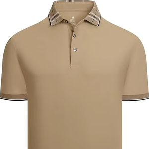 Camisas de Golf de Piqué de Alta Calidad para Hombre, Manga Corta, Elásticas, Informales de Negocios, Polos para Hombre - Product Image 1