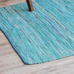 2026 Handcrafted Modern Office Style <b>Rugs</b> Reversible Farmhouse Area <b>Rug</b> Braided Chindi Area <b>Rug</b> - Product Image 4