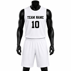 Tenue de basketball personnalisée à prix d'usine – Ensemble maillot et short respirant pour hommes et jeunes joueurs - Product Image 1
