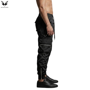 Good Supplier New Trendy Multi-Pocket With Reflective Piping & Zipper Water-Resistant Outdoor Streetwear <b>Tech</b> Wear Pants - Product Image 5