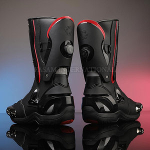 Chaussures de moto sur mesure de nouvelle conception, chaussures de moto les plus vendues, chaussures de moto de style actuel - Product Image 4