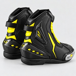 Bottes courtes techniques pour moto, design fonctionnel, panneaux renforcés et semelle extérieure stable pour les applications moto - Product Image 2