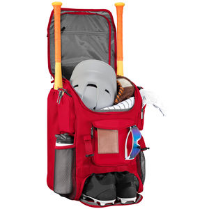 Custom Made Nylon Sports Baseball Bag Shoulder Strap Premium Quality 30-40L Capacity Best Selling Unisex Customized Colors Logo - Product Image 4