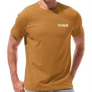 เสื้อยืดผู้ชายผ้าฝ้ายถักนุ่ม 100% น้ำหนักเบา เป็นมิตรกับสิ่งแวดล้อม แห้งเร็ว ระบายอากาศได้ดี เหมาะสำหรับทำงาน เดินทาง และสวมใส่ในชีวิตประจำวัน - Product Image 1