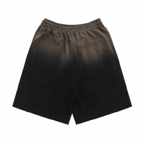 Shorts de sport délavés au soleil avec logo personnalisé, shorts délavés de haute qualité pour hommes, shorts délavés à l'acide pour garçons - Product Image 4
