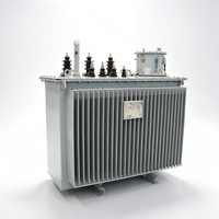 Transformateur de puissance triphasé immergé dans l'huile 400 kVA 10000 V/400 V avec changeur de tension sous charge pour postes de transformation et alimentation industrielle