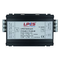 Dispositif de protection contre les surtensions Ethernet RJ45 24V PoE, module de protection contre la foudre en ligne pour réseau LAN, unité d'interface de ligne de données réseau