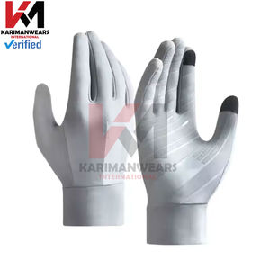 Guantes para correr impermeables y resistentes al viento, guantes deportivos con forro térmico y pantalla táctil para ciclismo y senderismo en invierno - Product Image 2