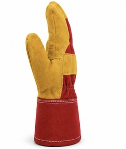 Gants MUBASHAR PRO GRIP en cuir international antidérapants, résistants à la chaleur, durables, respirants, avec manchette renforcée, personnalisables - Product Image 3