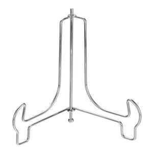 Soporte de metal de alta calidad para exhibir platos de cerámica y porcelana en tiendas, salas de exhibición y hogares. - Product Image 1