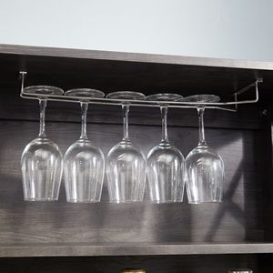 Mobiletto da Cucina/Bar con Struttura in Metallo, Supporto per Microonde e Design a Fienile, Credenza Laterale per Caffè - Product Image 5