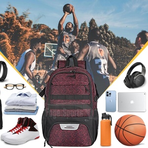 Sac de sport multifonction en polyester de haute qualité, logo personnalisé d'équipe de basket-ball ou de football, sac à dos de sport pour le basket-ball - Product Image 5