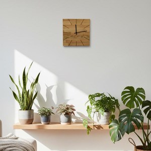 Handcrafted Natural Wooden <b>Wall</b> <b>Clock</b> Low Cost Elegant Decor <b>Clock</b> for Living Room <b>Bedroom</b> and Office By M/S SHAAD HANDICRAFTS - Product Image 6