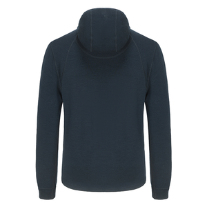 Ensemble de survêtement court en molleton tricoté élégant pour l'hiver, imprimé, 100 % coton, deux pièces, pour homme, avec sweat à capuche et short ajusté - Product Image 2