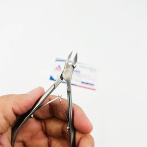 New Arrival Best Quality Curved Stainless Steel Cuticle Nipper Wide Jaw Opening Professional Nail Clipper for Thick Nails Gift - Product Image 3