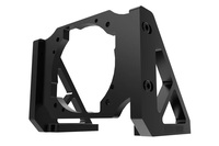 Profilé d'extrusion en aluminium, dissipateur de chaleur, traitement de découpe, alliage 6063, revêtement en poudre, longueur personnalisée