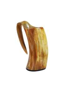 แก้วน้ำทำจากเขาควายธรรมชาติแกะสลักด้วยมือ - Product Image 6