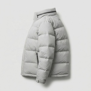 Veste d'hiver matelassée pour homme |   Veste matelassée style duvet coupe-vent et imperméable |   Fabricant de vêtements d'extérieur sur mesure avec étiquette privée OEM - Product Image 3
