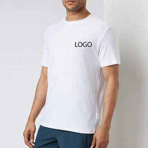 Camiseta de Cuello Redondo 2026 con Diseño de Logotipo Personalizado, Ajuste Moderno, Material Ligero y Transpirable, Esencial para el Uso Diario en Verano - Product Image 1