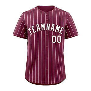 Custom Baseball Jerseys with Breathable Performance Fabric and Professional <b>Athletic</b> Design for Teams Practice and Tournament - Product Image 3