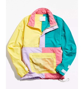 New Fashion Style Lightweight Waterproof Breathable Pullover Windbreaker <b>Jacket</b> with Reversible Eco-Friendly Design Unisex - Product Image 1