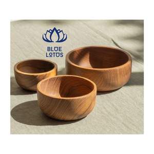 CUSTOMER FAVORITE 2026 Wooden Bowl Handcrafted Wood Serving Bowl for Snack Serving and Fruit Presentation - Product Image 1