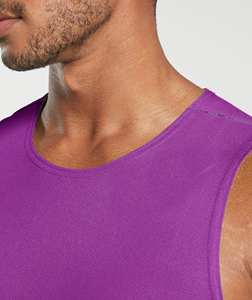 High Quality Custom Logo Size Color <b>Mens</b> Tank Tops Fitness Sportswear Outwork Sleeveless <b>Singlet</b> <b>Men</b> Stringers - Product Image 2
