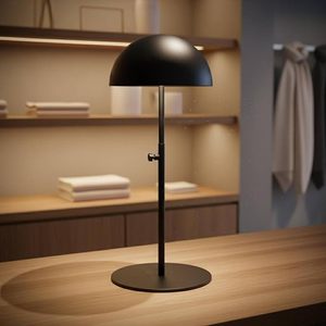 Adjustable Stainless Steel <b>Hat</b> Rack <b>Stand</b> Stable Base Freestanding Metal <b>Hat</b> Holder Display Organizer - Product Image 5