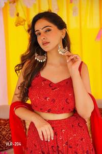 Lehenga choli style fête, tissu chinon airtex lourd avec impression numérique, doublure en crêpe beurre, avec dupatta, jusqu'à 6XL. - Product Image 3