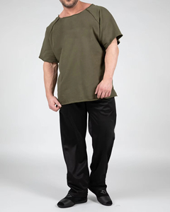 Camisetas de Manga Corta Personalizadas al por Mayor, Camisetas Deportivas de Algodón para Hombre, Ropa de Gimnasio, Camisetas Lisas de Talla Grande - Product Image 3