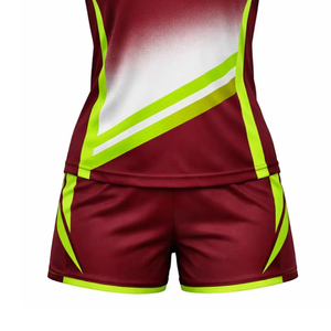 Conjunto de Uniforme de Voleibol Personalizado para Hombre y Mujer, Impresión por Sublimación Completa, Jersey de Equipo, Ropa Deportiva Profesional para Entrenamiento y Partidos - Product Image 5