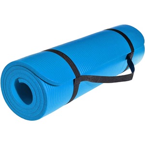 Tapete de Yoga Azul Rectangular de TPE Antideslizante, Tapete Universal para Ejercicios de Fitness - Product Image 4